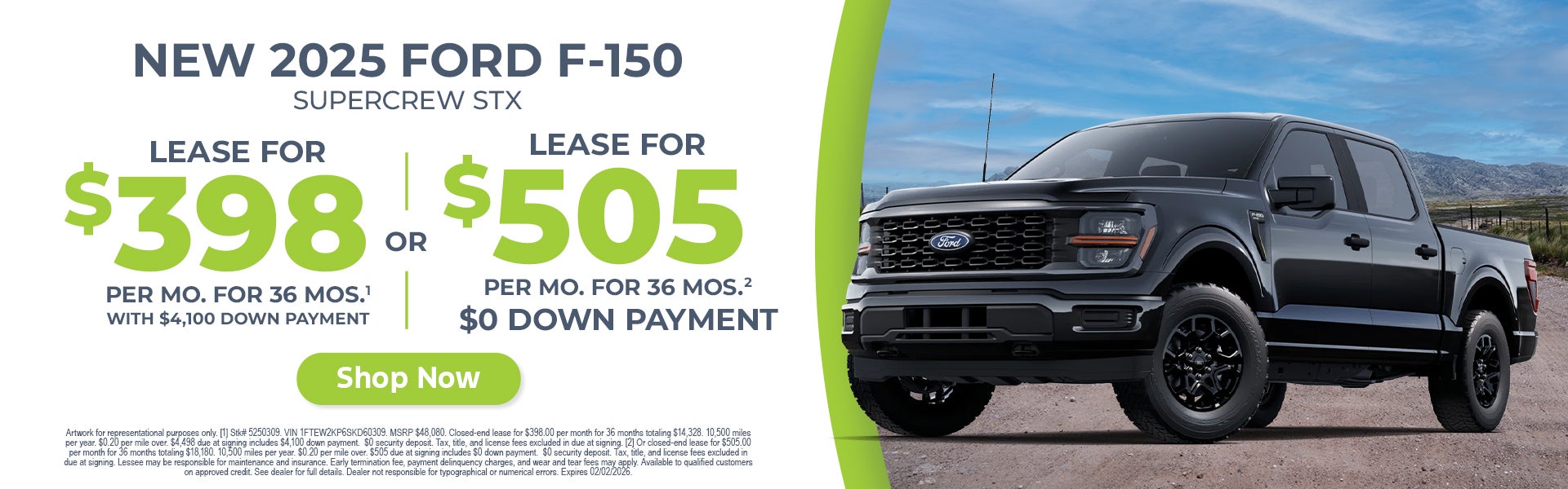 Ford F-150 lease deals